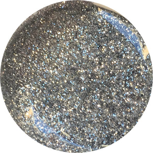 Silver glitter - Gel Uv polish F222